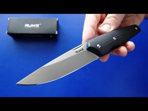 Видео: Ножи Ruike Вы любите, ну а этот нож...! Ruike P848-B