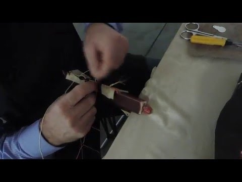 Видео: Мастер класс "казанский шов"