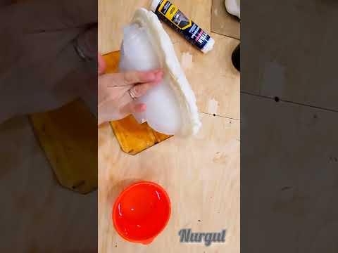 Видео: Екі жақты ашылатын форма/Формы из силиконового герметика