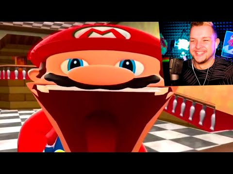 Видео: МАРИО ИГРАЕТ В ФНАФ - Попробуй Не Засмеяться Челлендж