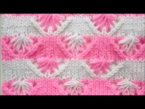 Видео: СКАЗОЧНО КРАСИВЫЙ УЗОР СПИЦАМИ// ДЛЯ ВЯЗАНИЯ ДЕТСКИХ ВЕЩЕЙ