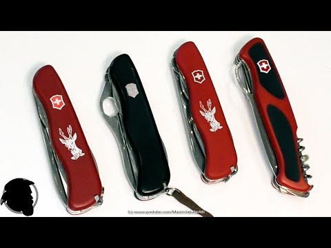 Видео: Обзор, Сравнение Victorinox Hunter  0.8573 Обновленная версия