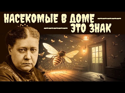 Видео: Насекомые в доме - не случайные гости - Елена Блаватская