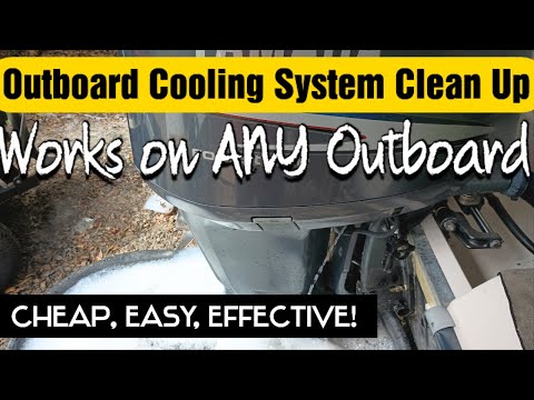 Видео: Промойте подвесной мотор уксусом и раствором Dawn — ЛУЧШЕЕ средство от коррозии