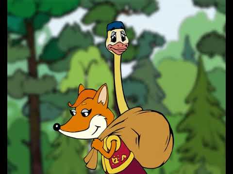 Видео: Мультфильм На Татарском Языке «Төлке белән Каз»  «Лиса и Гусь». Экият.