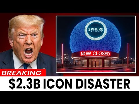 Видео: Сфера в Вегасе стоимостью 2,3 млрд долларов рушится — мечта угасает