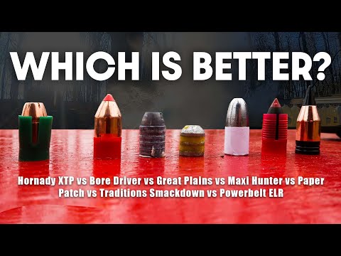 Видео: С какими пулями для дульнозарядного ружья вам следует охотиться? | 100 ярдов, 50 калибров, CVA Ac...