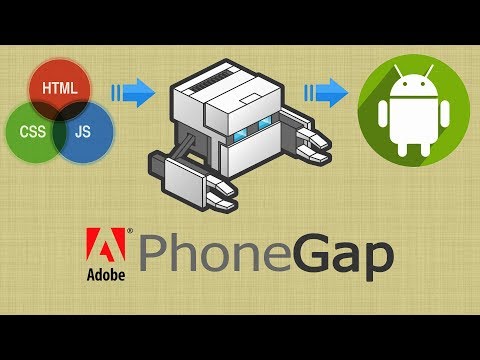 Видео: Как просто сделать Приложение на Android зная HTML и CSS, Adobe PhoneGap Build Сборка под Android