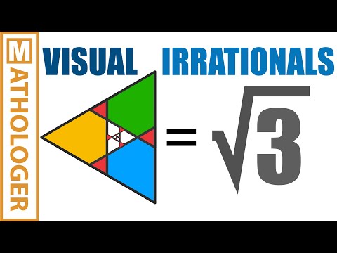 Видео: Визуализация иррациональности чисел при помощи трёхсторонних квадратов