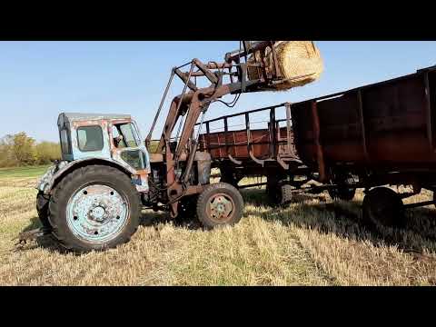 Видео: Заготовка соломы