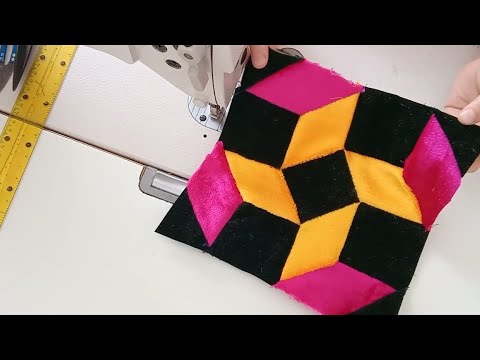 Видео: Әдемі Құрақ | 3d Құрақ | 10 Минутта Тігіп Үйрен!