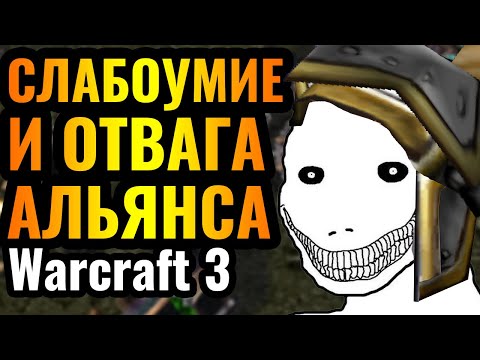 Видео: ХРАБРОСТЬ на грани с БЕЗУМИЕМ: Альянс ПОНЯЛ как побеждать Нежить?! Warcraft 3 Reforged