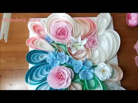 Видео: Мастер класс Картина из Изолона