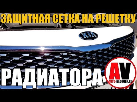 Видео: Защитная сетка на решетку радиатора. НУЖДА ИЛИ БРЕД? Просто о сложном