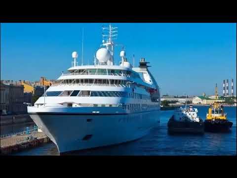 Видео: Белый теплоход