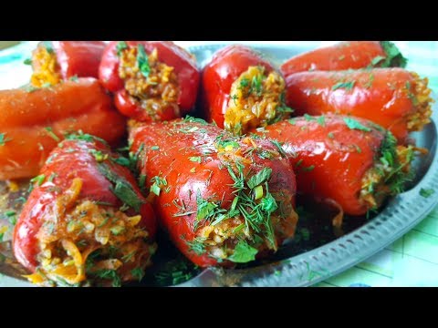 Видео: Фаршированный перец постный, цыганка готовит. Gipsy cuisine.🌶️