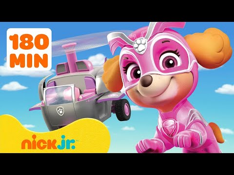Видео: Щенячий патруль | Щенячий патруль: Лучшие миссии Скай! #3 🚁 180 минут | Nick Jr. Cyrillic