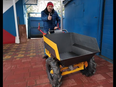 Видео: Самодельный минидумпер.