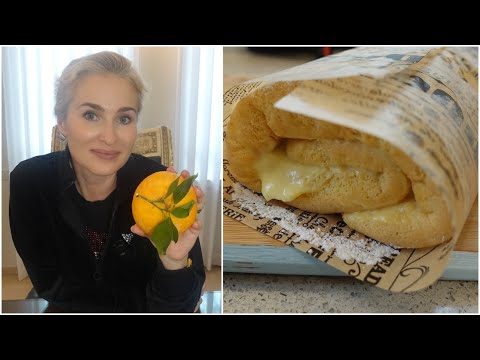 Видео: Как пух! - Рулет 5 ЛОЖЕК - с АПЕЛЬСИНОВЫМ кремом - НЕЖНЕЕ нежного