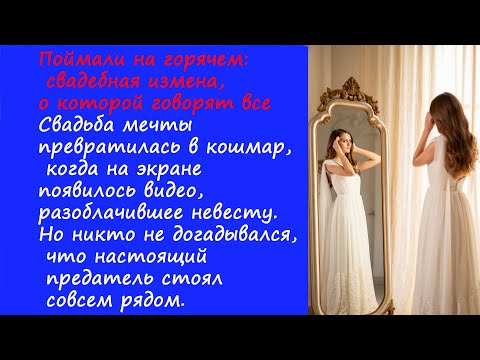 Видео: Поймали на горячем. Свадебная измена, о которой говорят все.