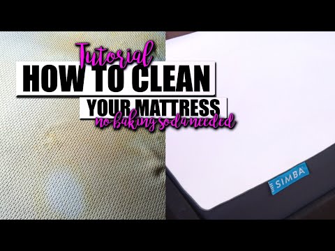 Видео: HOW TO CLEAN A MATTRESS | QUARANTINE MADE ME DO THIS | NO BAKING SODA | КАК ОЧИСТИТЬ МАТРАС ОТ ПЯТЕН