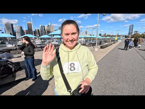 Видео: Осень в Америке/Забег на 3 километра/ Набережная Бруклина