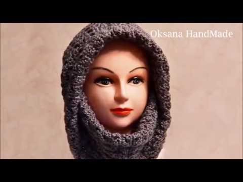 Видео: Снуд  крючком. Мастер класс. Scarf crochet.