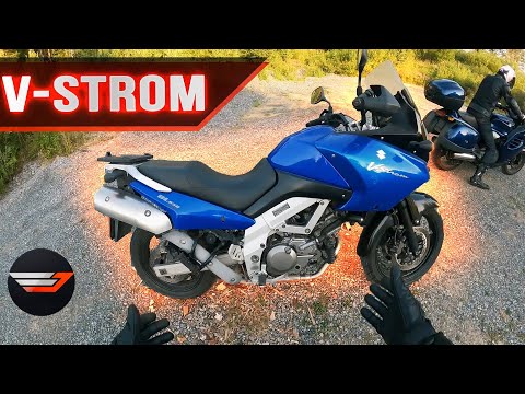 Видео: SUZUKI V-STROM 650. Нас уделал крузер на грунтовке.