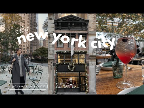 Видео: Видеоблог из Нью-Йорка 🍁 уютный осенний завтрак, праздничный шопинг с декором, обед в Eataly Flat...