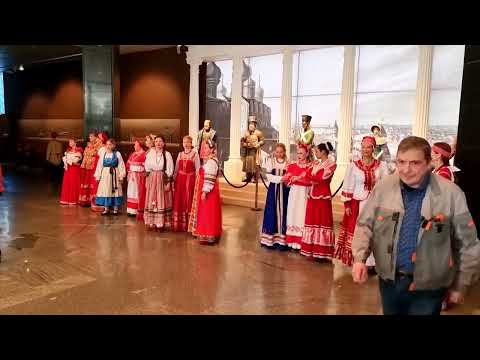 Видео: День кутузовской избы • концерт в музее-панораме "Бородинской битвы" • Horosapiens FOLK