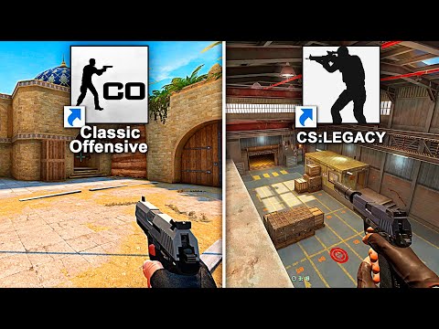 Видео: Официально Новые ДВЕ Counter-Strike в STEAM! Сравнение CS:Legacy и Classic Offensive в 2025!