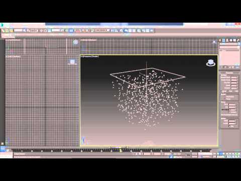 Видео: 3D Max. Урок №31. Анимация системы частиц. Spray.