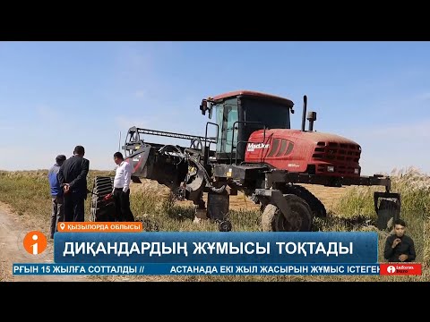 Видео: Қызылорда облысы Қармақшы ауданында нағыз күріш оратын шақта шаруалардың жұмысы тоқтап тұр