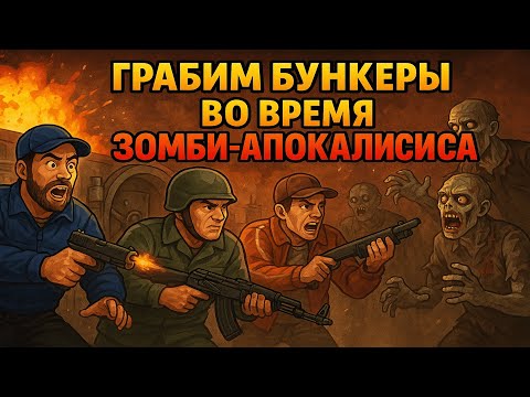 Видео: Ограбление во время ЗОМБИ-АПОКАЛИПСИСА на DISTRICT 9 в GTA RP!