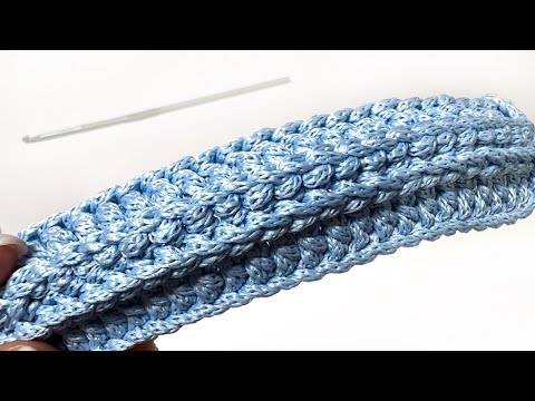 Видео: 😍 Такой вы точно не вязали. Всего 2 ряда и красота!