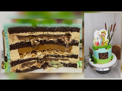 Видео: Шоколадный Торт со Взбитой карамелью