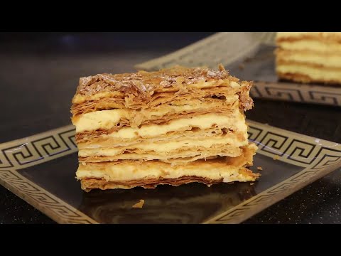 Видео: Хрустящий "Наполеон"/Тысячи слоев/Лучший рецепт/Слоеное бездрожжевое тесто/Сладкая Жизнь