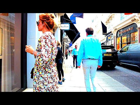 Видео: Что носят люди на улице Old Bond Street Mayfair?