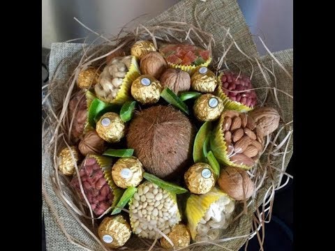 Видео: Секреты упаковки 2 урок.Флористика и дизайн.Ореховый букет!