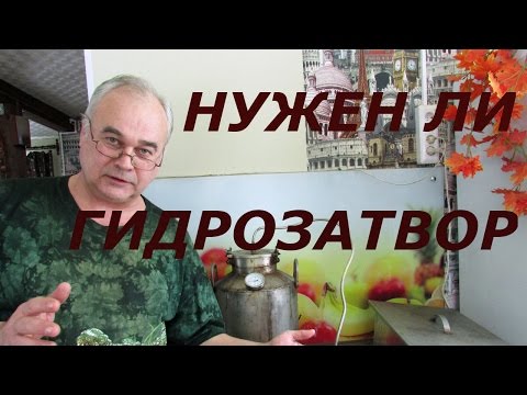 Видео: Нужен ли гидрозатвор для браги? / Самогоноварение / #СамогонСаныч