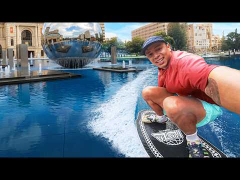 Видео: Мечтающее место для скимбординга действительно существует!