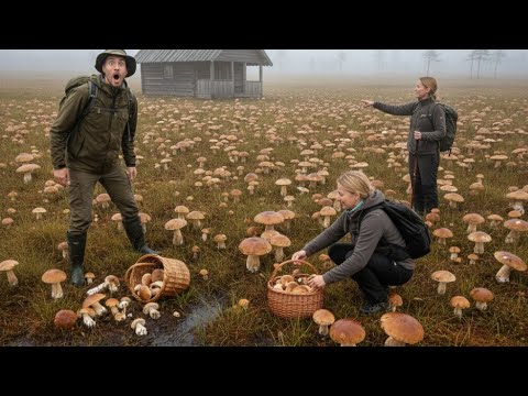 Видео: Таких грибов на этом болоте не было уже 100 лет.