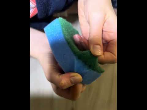 Видео: Асмр губки) Asmr sponges