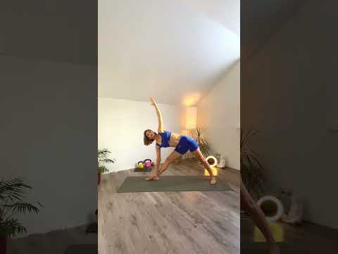 Видео: Динамичная Йога для Ягодиц, бёдер и спины
