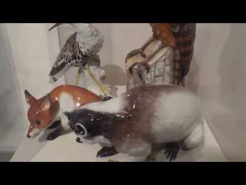 Видео: Мейсенский фарфор в музее г.Хайфа.