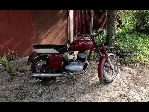 Видео: Первый пуск и ходовые испытания двигателя ява 360 после капитального ремонта .