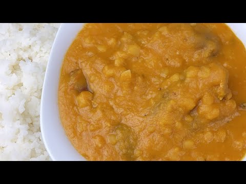 Видео: Как приготовить либерийский колотый горох | Желтый колотый горох |