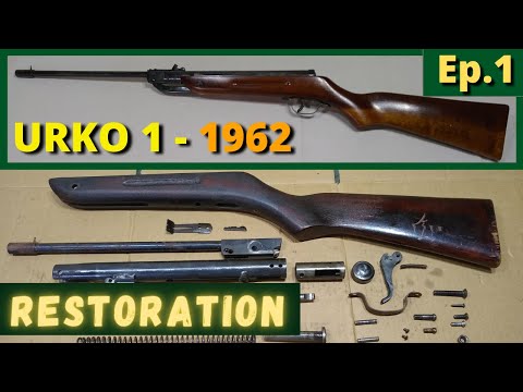 Видео: Проект УРКО, 1962 г., часть 1 - Реставрация старинного патронного ружья калибра 4,5 мм