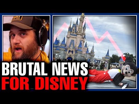 Видео: Disney ПАНИКУЕТ, так как популярность резко падает из-за политики Woke и бойкота консерваторов!