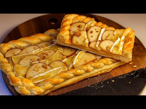 Видео: Вкуснейший тарт с грушей и камамбером